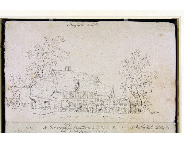 Cottage at East Bergholt 2 Painting by John Constable