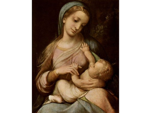 Madonna Campori, scene Madonna 