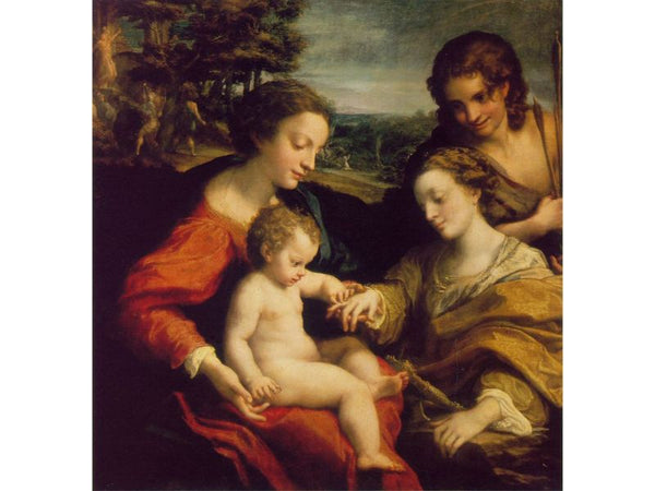 The Mystic Marriage of St. Catherine of Alexandria, c.1526-27 