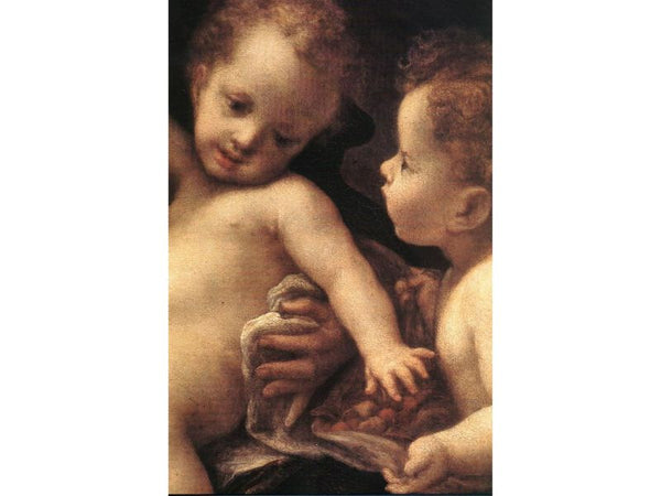 Virgin and Child with an Angel (Madonna del Latte)(detail 2) 