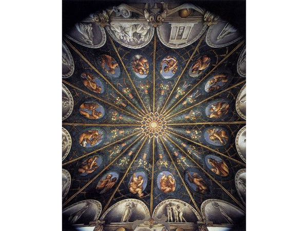 Ceiling of the Camera di San Paolo 
