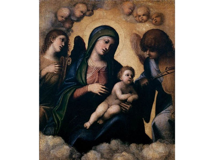 Madonna and Child in Glory 