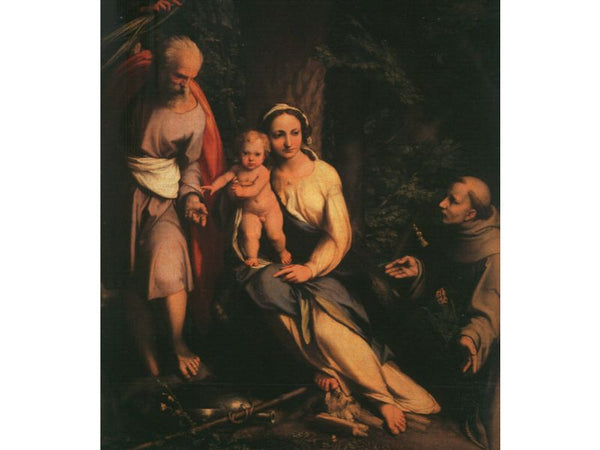 The Rest on the Flight to Egypt with Saint Francis 1517, 