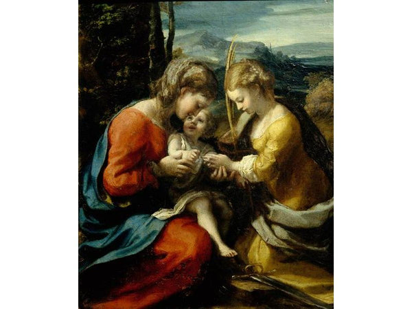 The Mystic Marriage of Saint Catherine