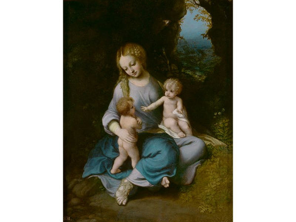 Madonna and Child with the Young Saint John 1516 