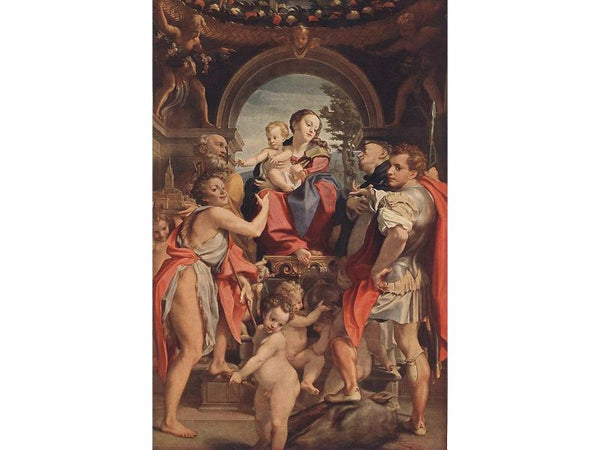 Madonna with St George 