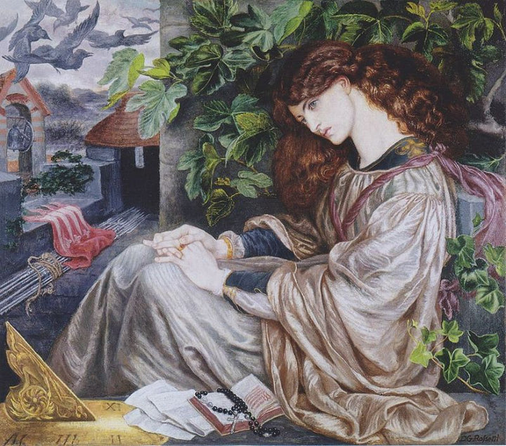 The Pia of Tolomei Painting by Dante Gabriel Rossetti