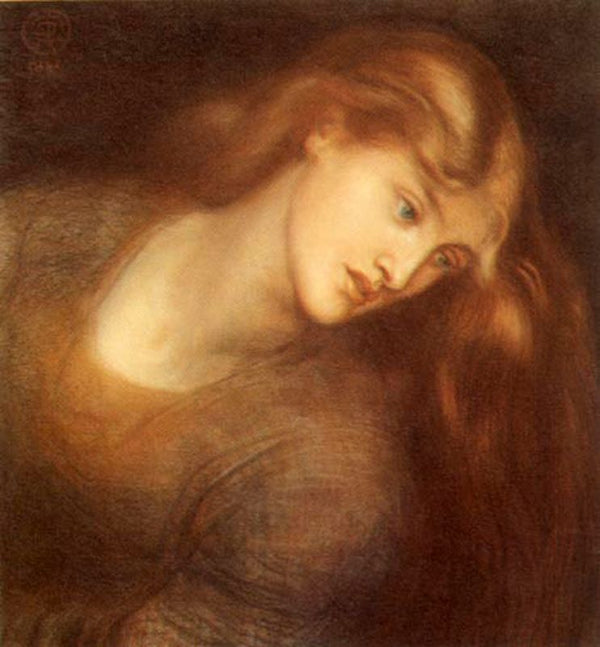 Aspecta Medusa Painting by Dante Gabriel Rossetti