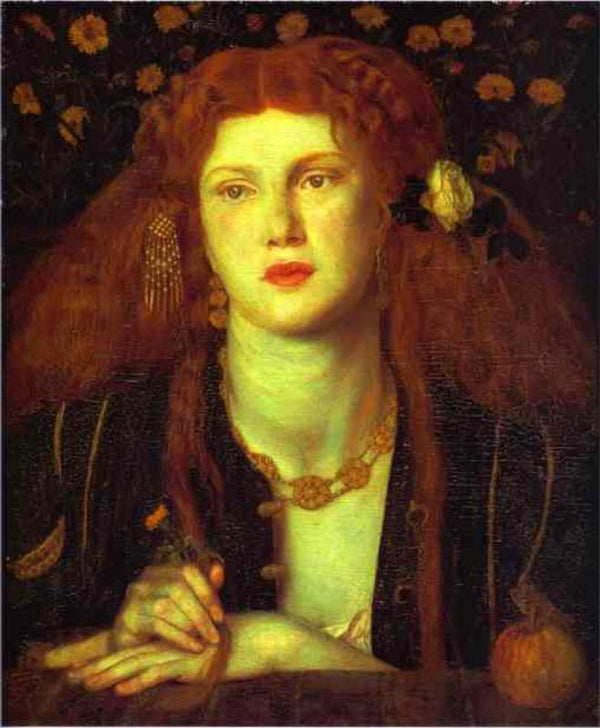 Bocca Baciata Painting by Dante Gabriel Rossetti