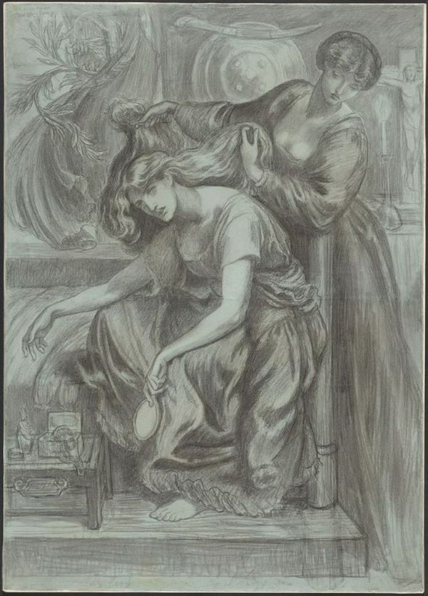 Desdemona's Death Song Painting by Dante Gabriel Rossetti