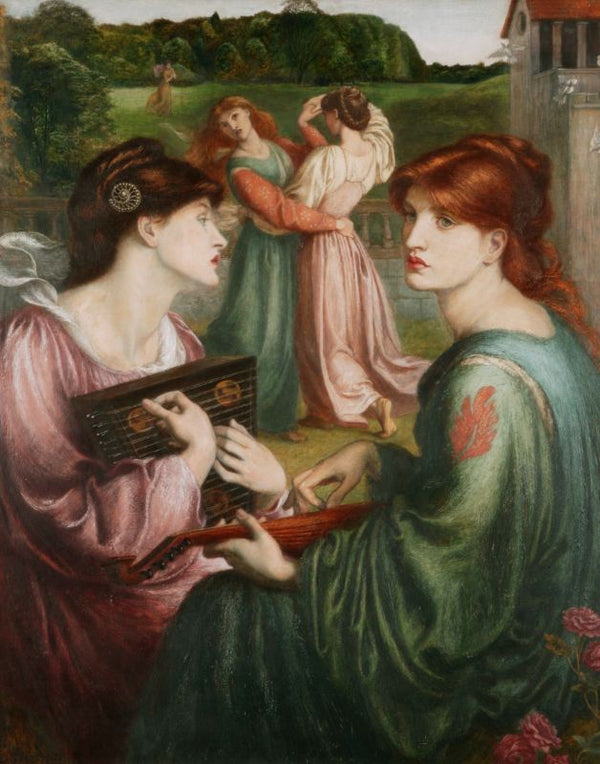 Bower Meadow Painting by Dante Gabriel Rossetti