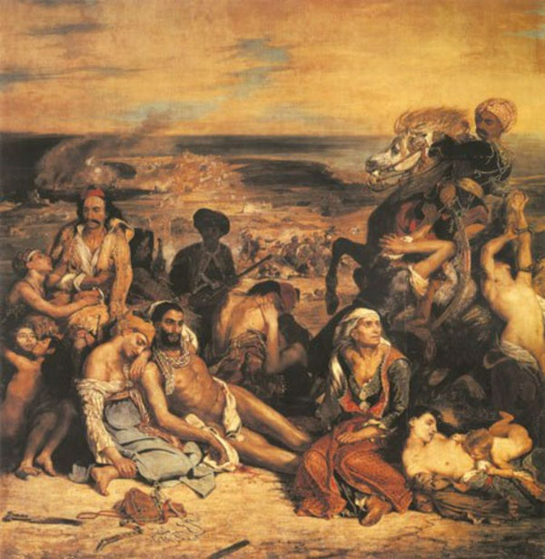 The Massacre at Chios (1) (detail 2) 1824
