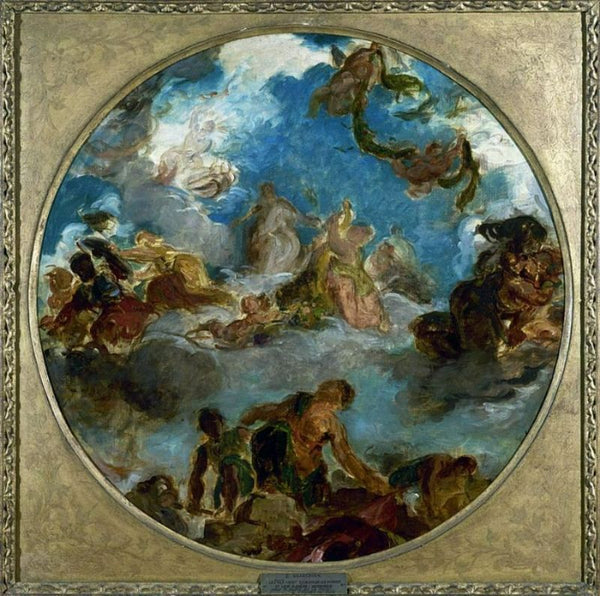 Sketch for Peace Descends to Earth