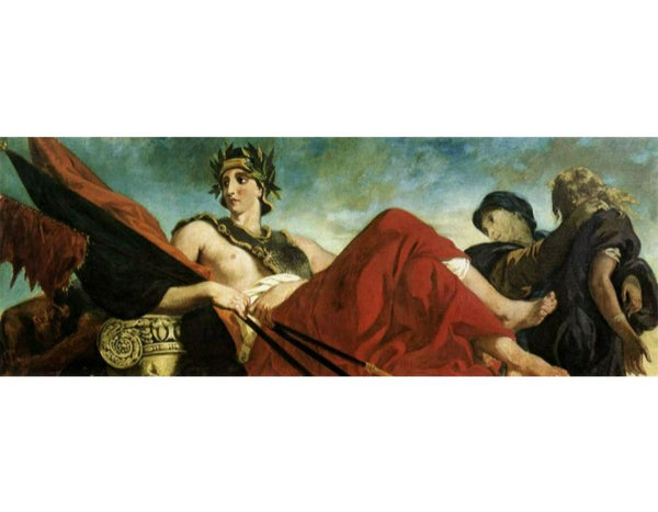 War 1833-37 Painting by Eugene Delacroix
