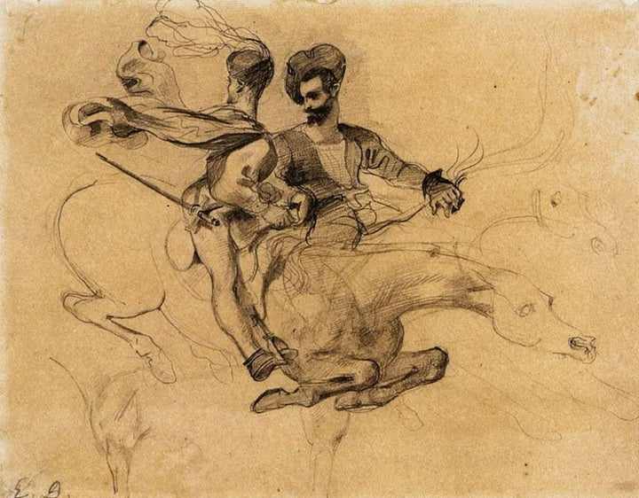 Illustration for Goethe's Faust 1825-27 Painting 
