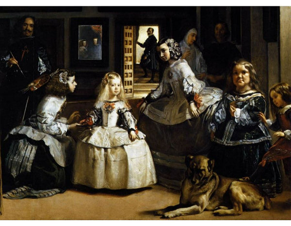 Las Meninas (detail-1) 1656-57 