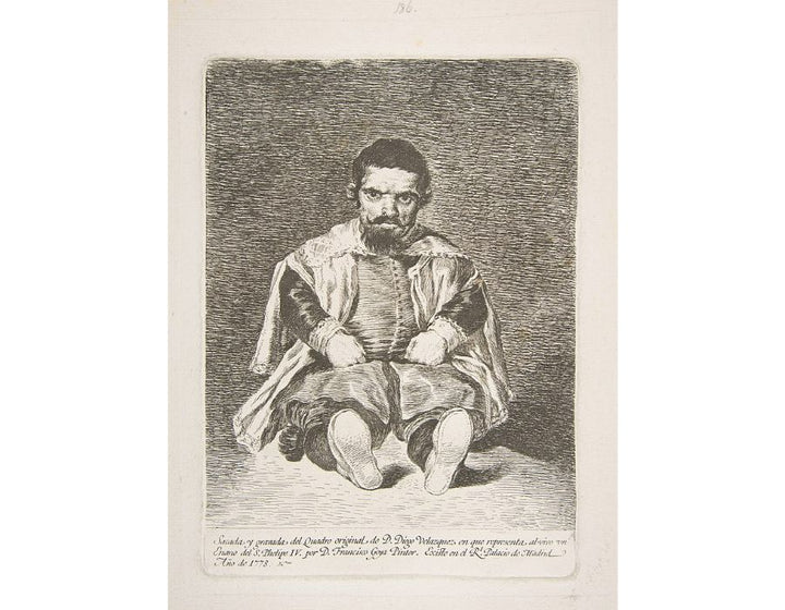 A Dwarf Sitting On The Floor 