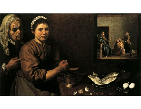 Christ in the House of Mary and Marthe c. 1620 
