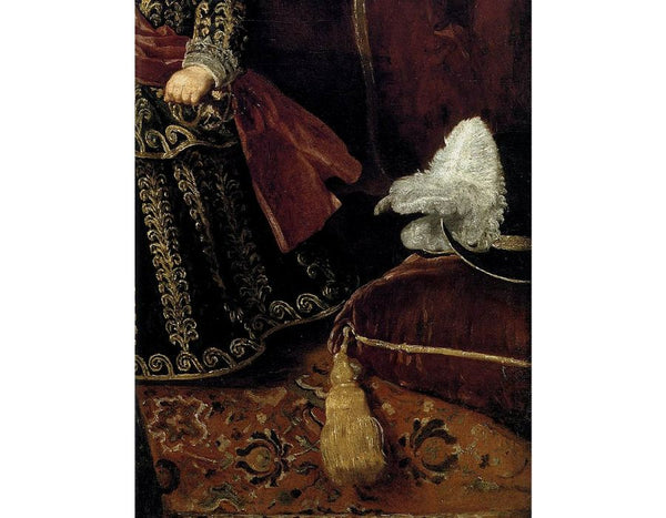 Prince Baltasar Carlos with a Dwarf (detail) 1631 