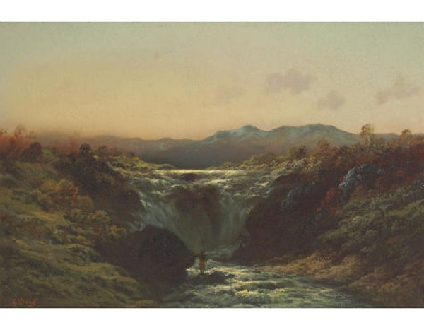 A Mountain Torrent in the Highlands 