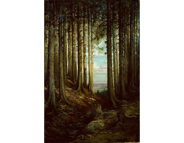 Alpine Scene 1865 