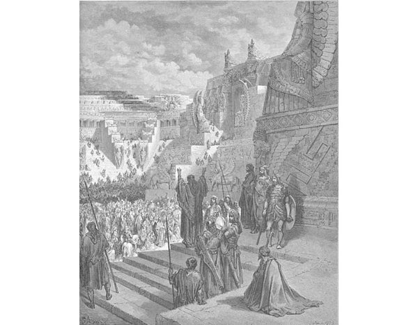 Artaxerxes Granting Liberty to the Jews 