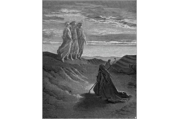 Abraham, God and Two Angels 