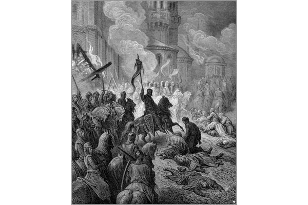 Entry of the Crusaders in Constantinople in 1204 