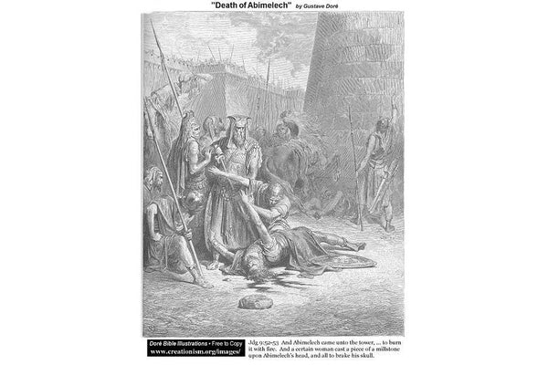 The Death of Abimelech 