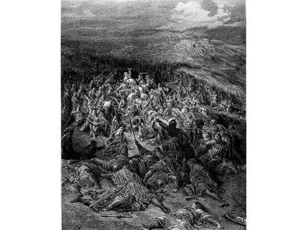 Two Hundred Knights Attack Twenty Thousand Saracens 