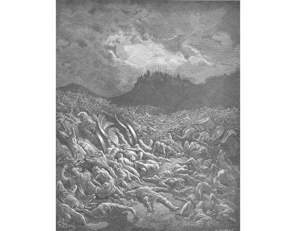 The Ammonite and Moabite Armies Are Destroyed 