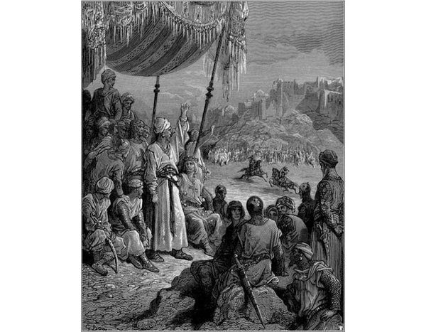 A Friendly Tournament during the Third Crusade in 1189 