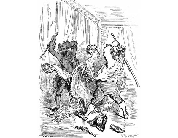 Illustration for Baron von Munchhausen 