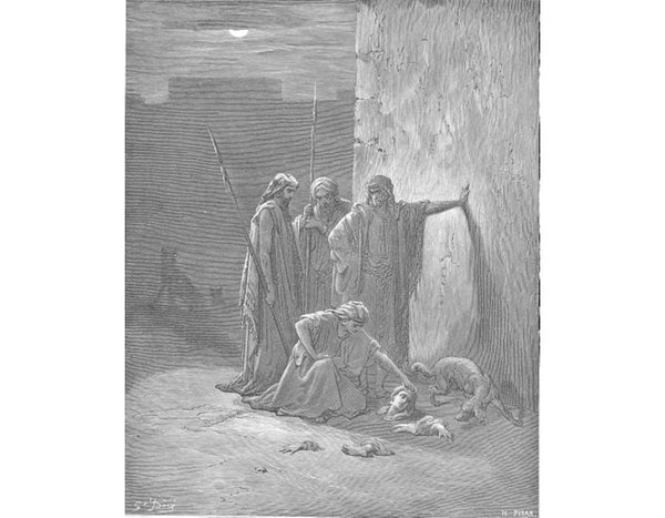 Jehu's Companions Find Jezebel's Remains 