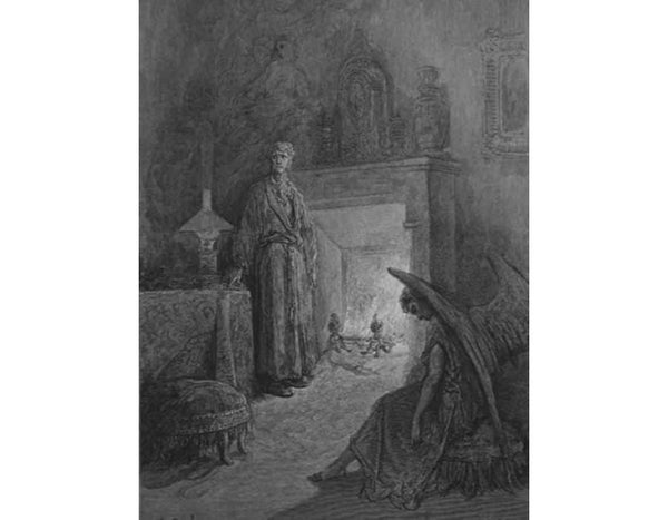 And each separate dying ember wrought its ghost upon the floor. 