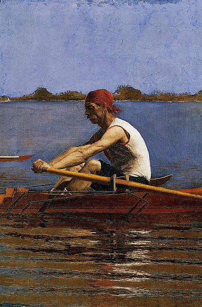 John Biglin in a Single Scull 