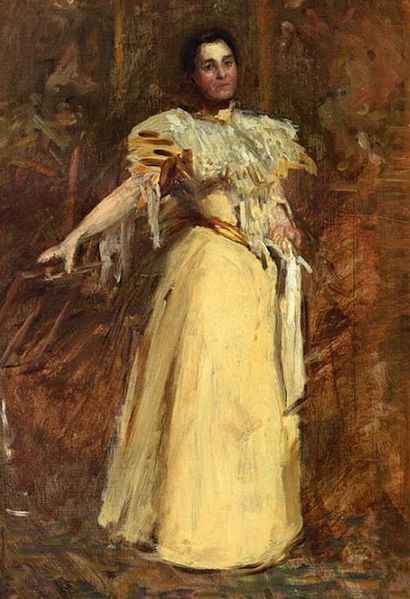 Study for The Portrait of Miss Emily Sartain 