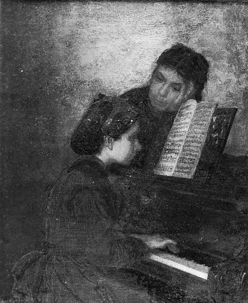 At the Piano 