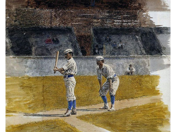 Baseball Players Practicing 