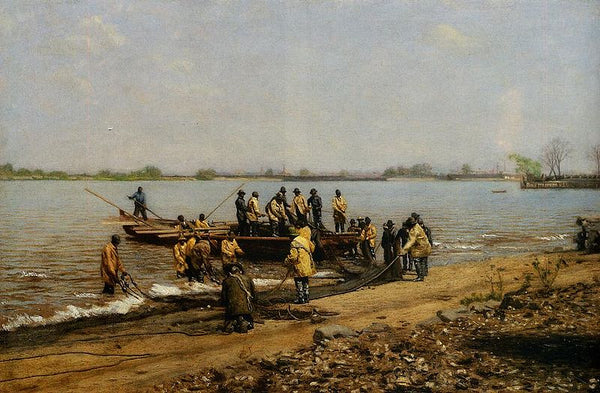 Shad Fishing at Gloucester on the Delaware River 2 