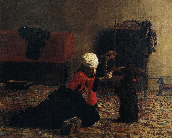 Elizabeth Crowell with a Dog 