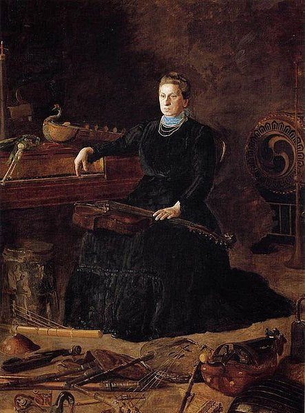 Antiquated Music (or Portrait of Sarah Sagehorn Frishmuth) 