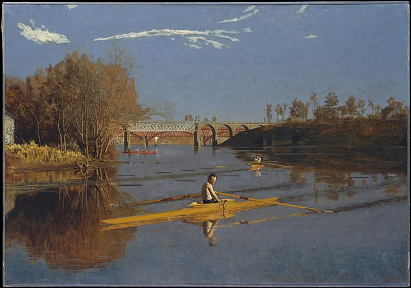 Max Schmitt in a Single Scull, 1871 