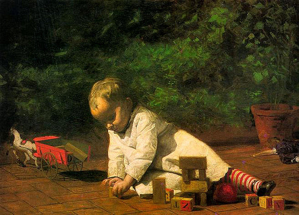 Baby at Play 1876 