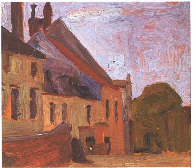 Houses On The Town Square In Klosterneuberg 