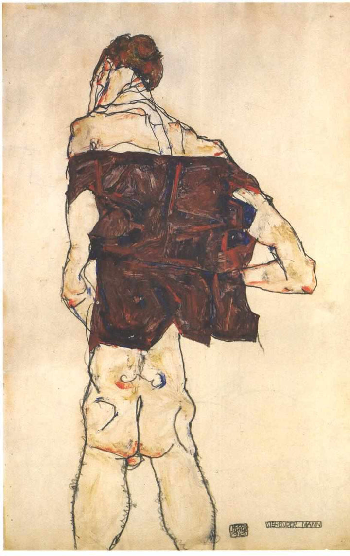 Stehender Mann