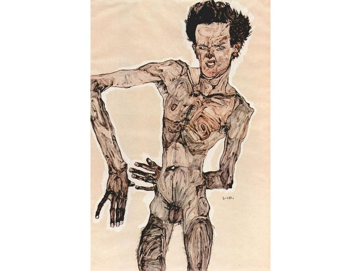 Male Nude, Self Portrait