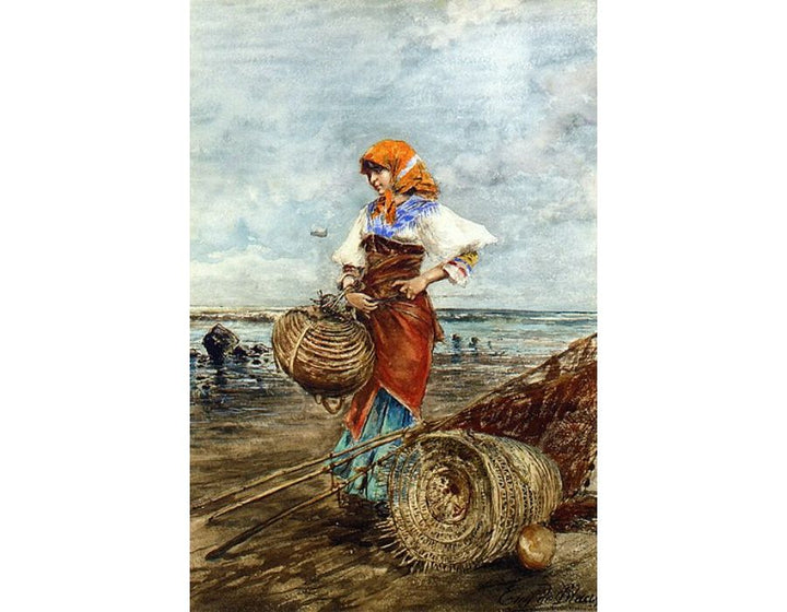 Gathering Cockles at the Seashore 