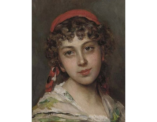 Portrait of a young girl