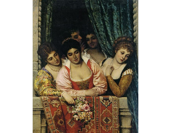 Ladies on a Balcony 